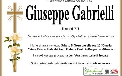 Necrologi 1 Giuseppe Gabrielli