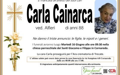 Necrologi 1 Carla Cainarca